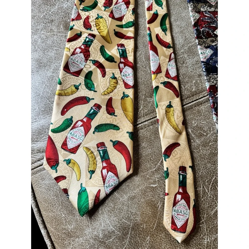 Tabasco vtg neckties